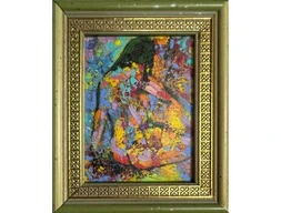 Картина Девушка абстракция художник Ивукин Юрий