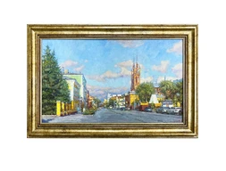 Картина Улица Фрунзе. Самара 35 х 50 см художник Ротанин Андрей