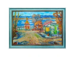 Картина Вид на часовню художник Шишин Николай