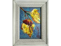 Картина Рябина художник Ивукин Юрий