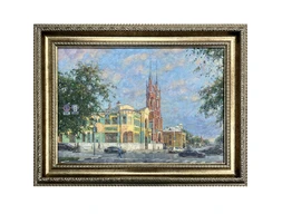 Картина Самара. Улица Фрунзе 35 х 50 см художник Ротанин Андрей
