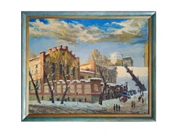 Картина Ульяновский спуск  художник Беляев Сергей